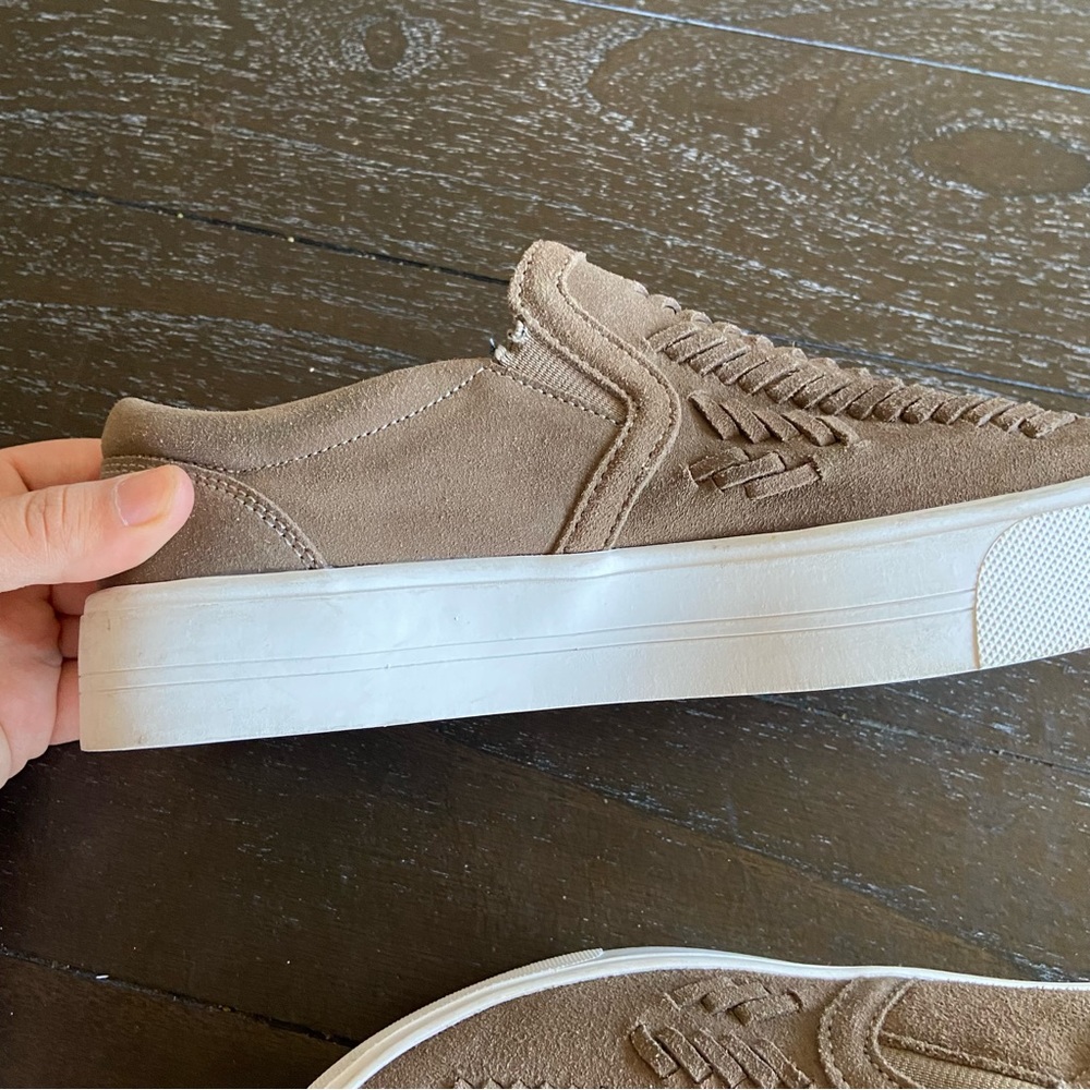Marc Fisher Woven Suede Dexie 2 Slip on Platform‎ Sneakers 7.5 - Picture 10 of 12